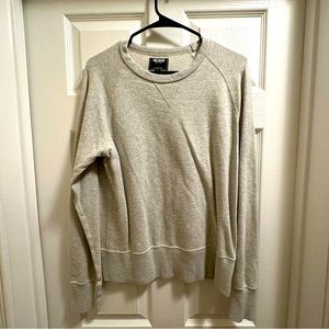 Todd Snyder Grey Long Sleeve Pullover